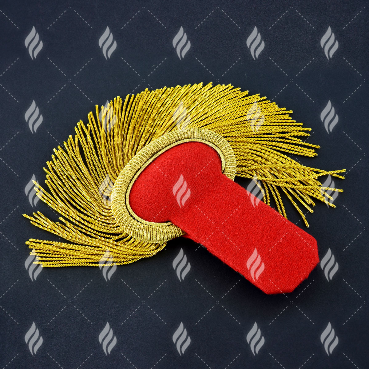 Red Gold Bullion Epaulettes Shoulders - Image 6