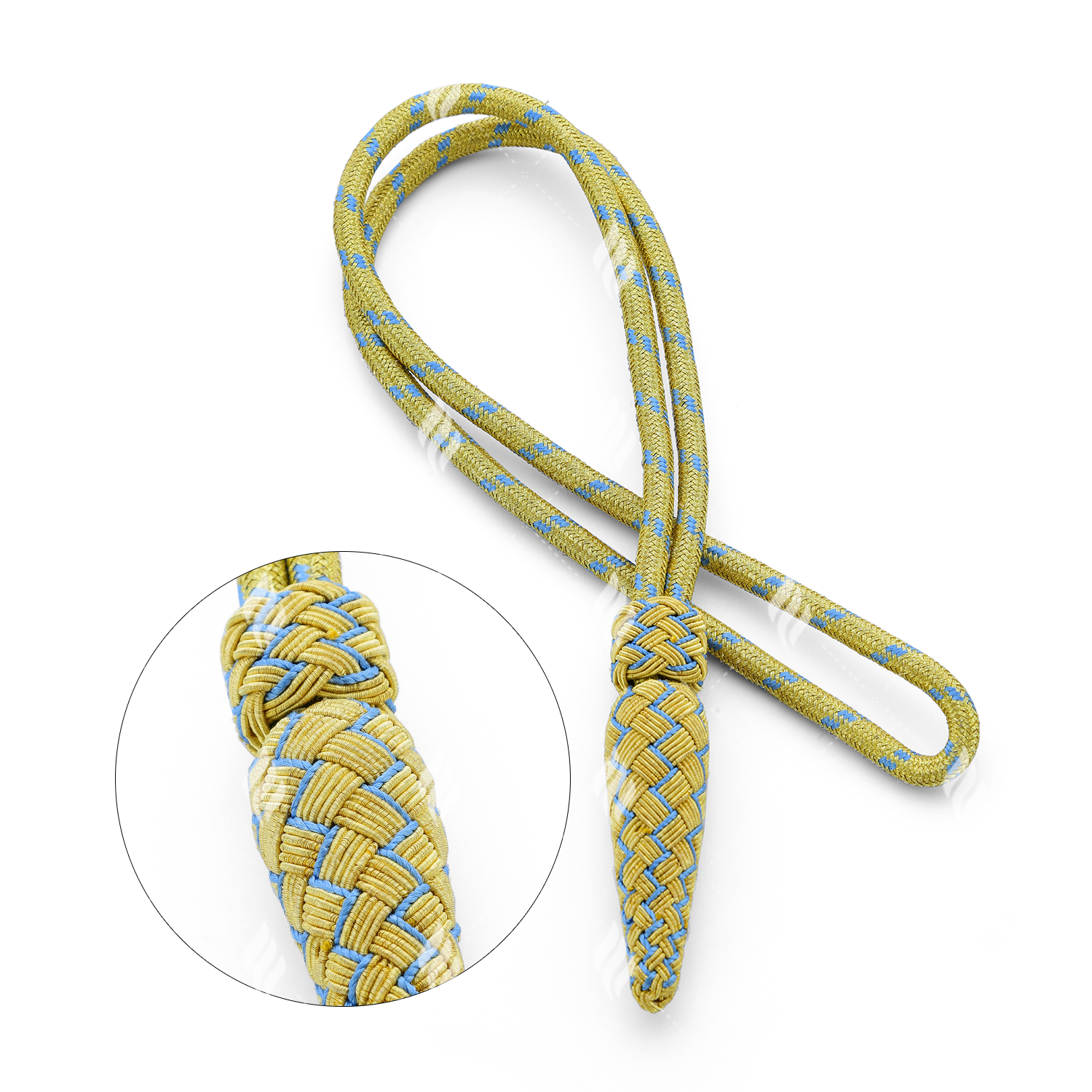 Golden Sword Knot with Blue Lines - Image 5