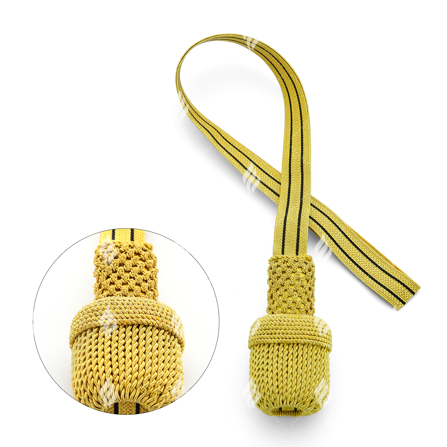 Golden Sword Knot with Black Lines - Image 5